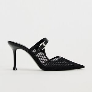 Zara Heeled Mesh Shoes